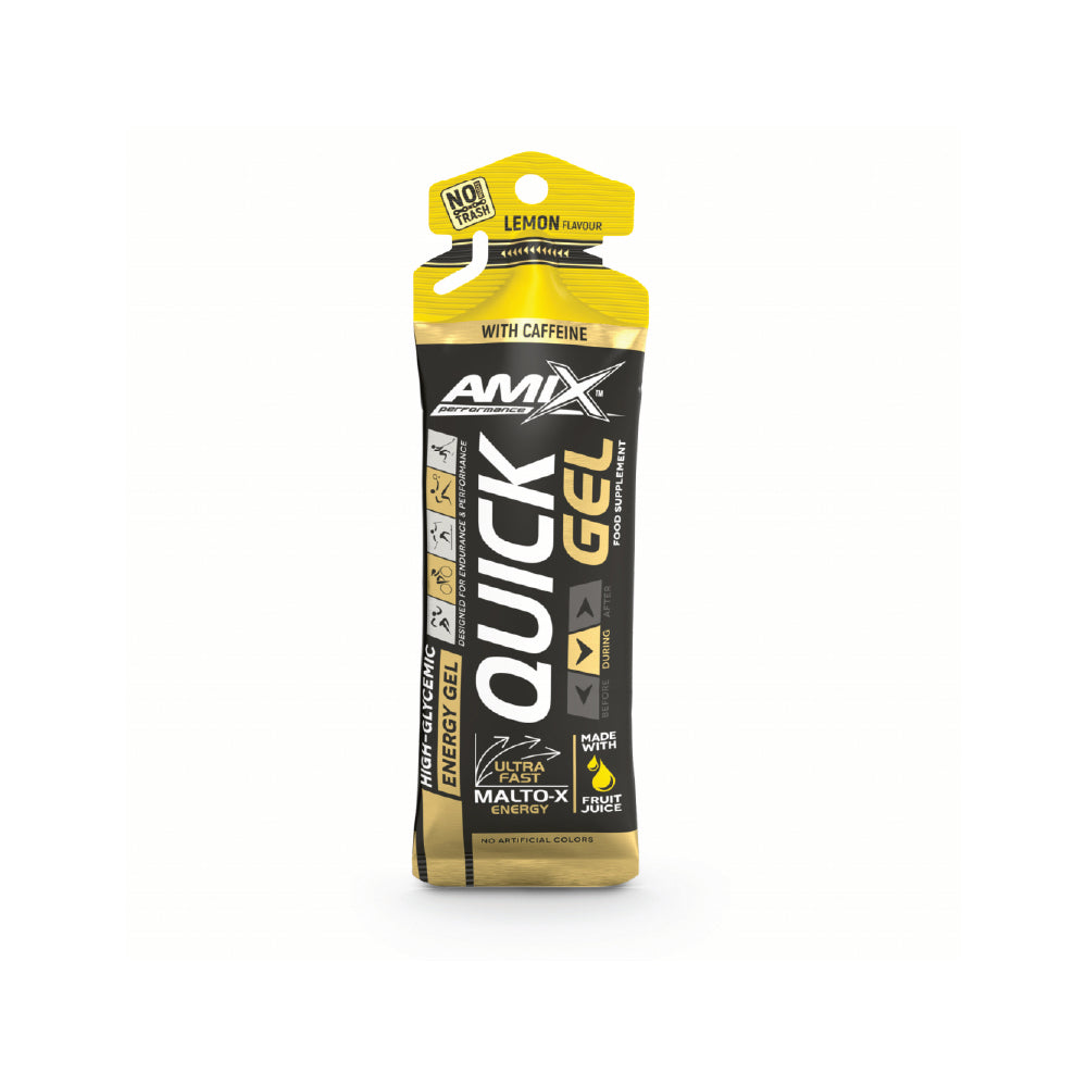 Amix Performance QUICK Energy Gel 45 g - Limona (Kofein)