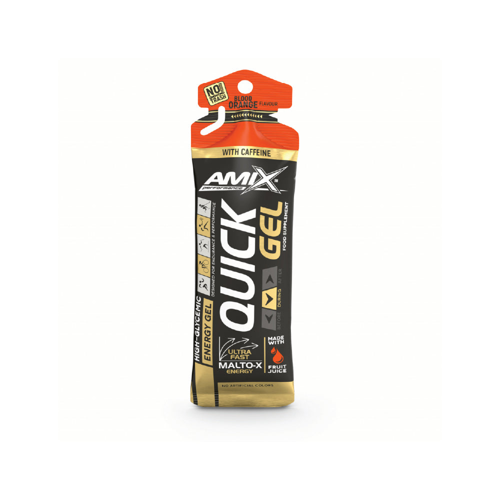 Amix Performance QUICK Energy Gel 45 g - Rdeča Pomaranča (Kofein)